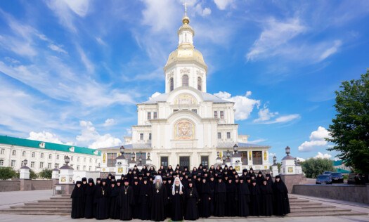 1 августа 2023 года. Божественная литургия в Серафимо-Дивеевском монастыре