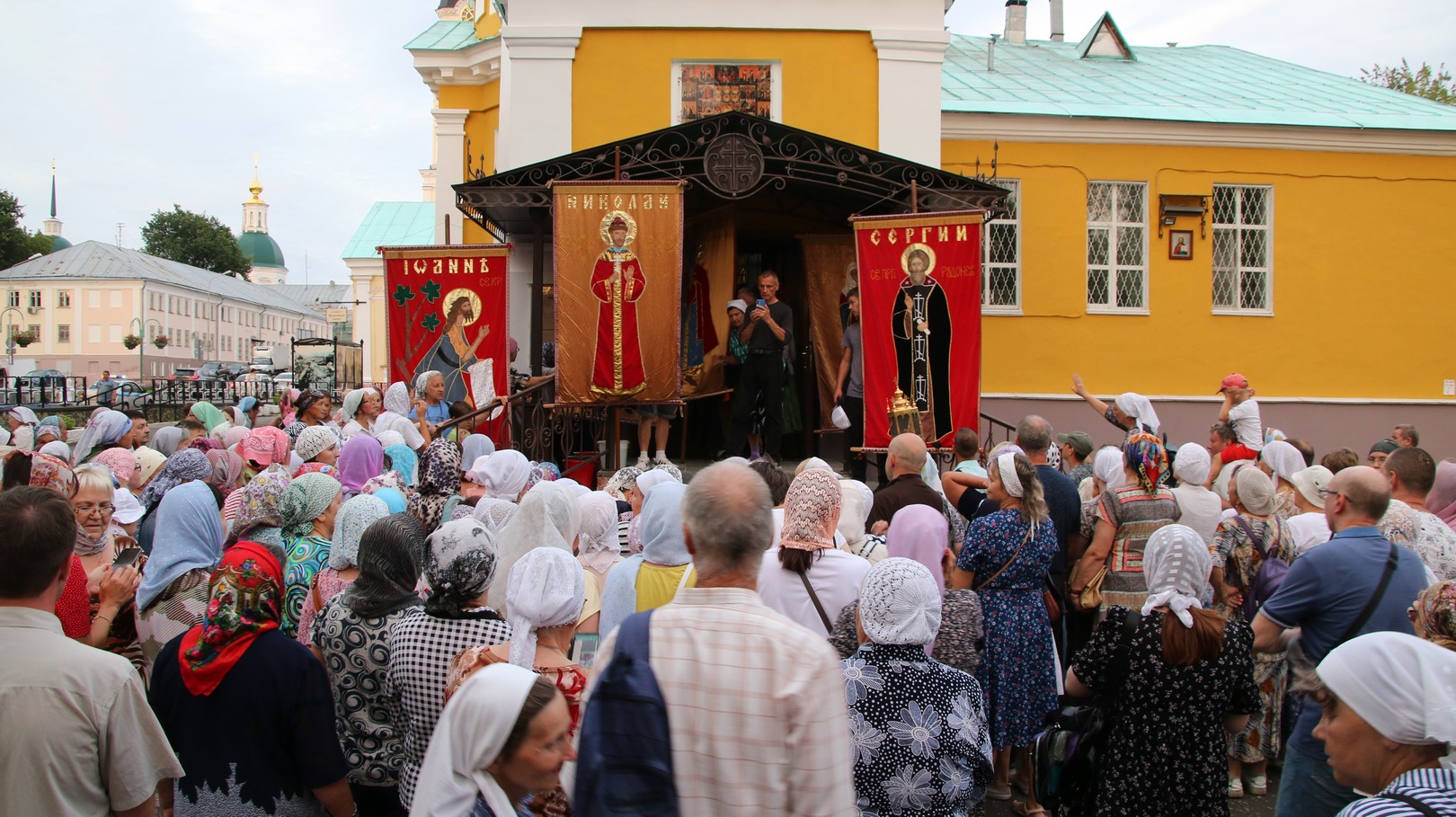 Вербное воскресенье в Дивеево