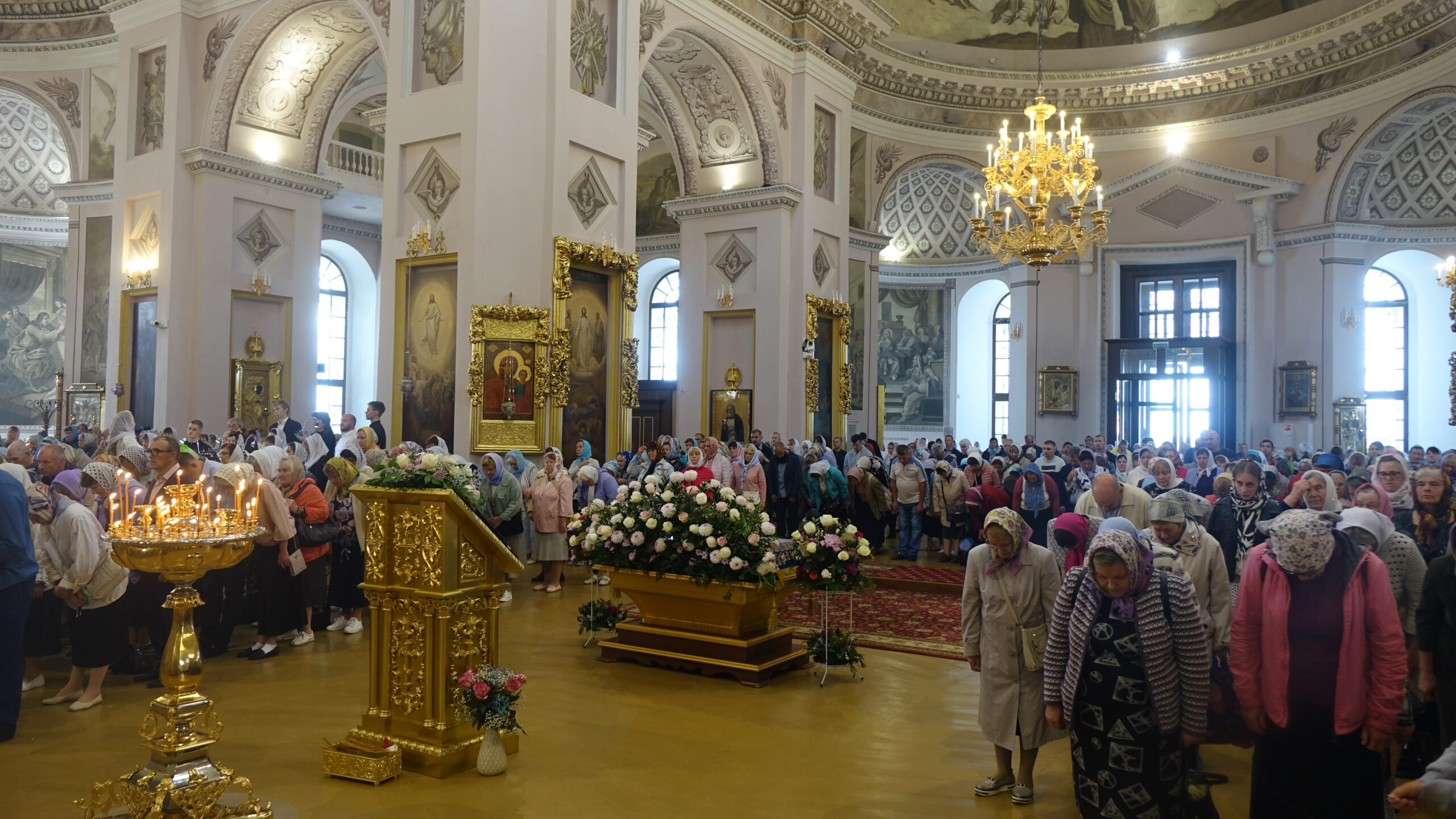 Богослужение в Арзамасе в соборе