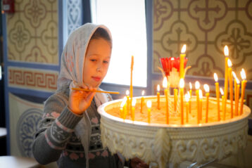 11 сентября. В храме в честь святой блаженной Матроны Московской (фото Кирилла Баркова)