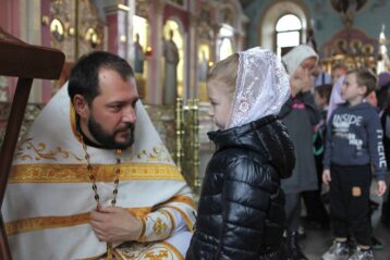 15 октября. Праздник первой исповеди в Серафимовском храме Воскресенского благочиния Нижегородской епархии (фото благочиния)