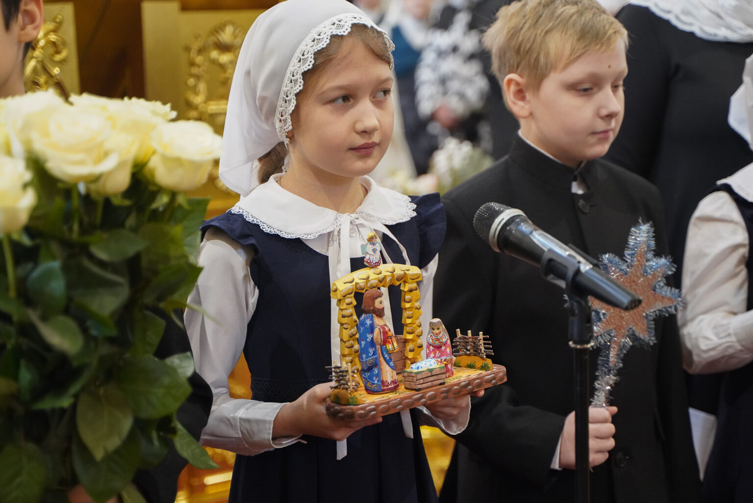 Церковный хор в Воскресенском соборе Арзамас