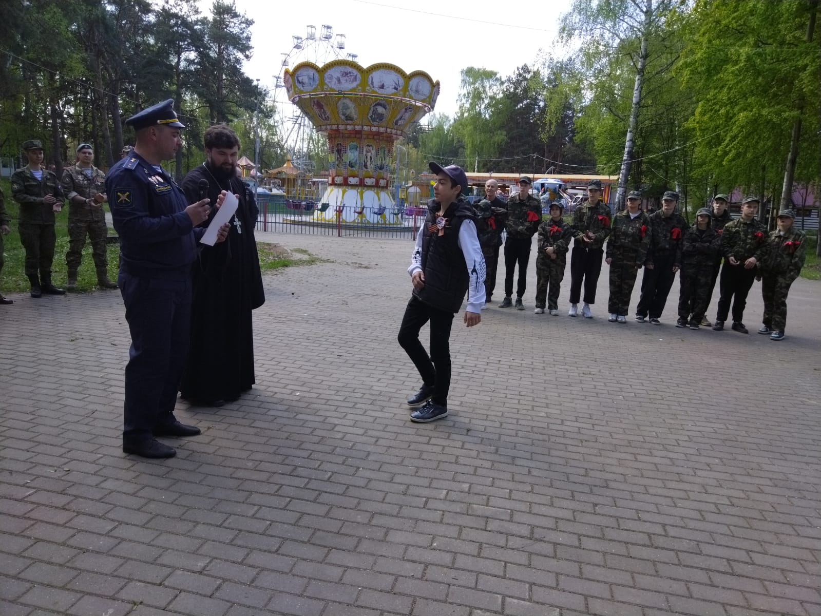 Благочинный Московского округа наградил победителей городской  военно-патриотическая игры «Зарница» для детей с ограниченными возможностями  здоровья - Нижегородская МитрополияНижегородская Митрополия