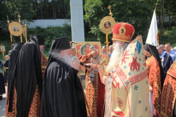 17 июля. В Вознесенском соборе Печерского монастыря (фото сайта Вознесенского Печерского монастыря)