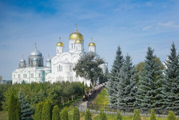 10 сентября. В Серафимо-Дивеевском монастыре. Фото Александра Чурбанова